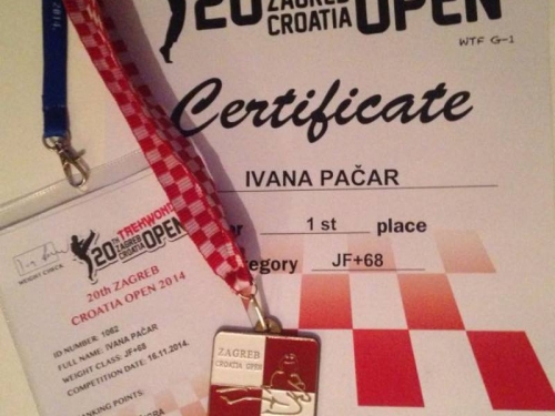 Intervju: Ivana Pačar, pobjednica Taekwondo 20TH Croatia open WTF-G1