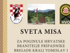 Pidriš: Sveta misa za stradale hrvatske branitelje slavit će se 12. rujna