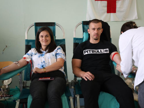 FOTO: Održana akcija dobrovoljnog darivanja krvi u Prozoru