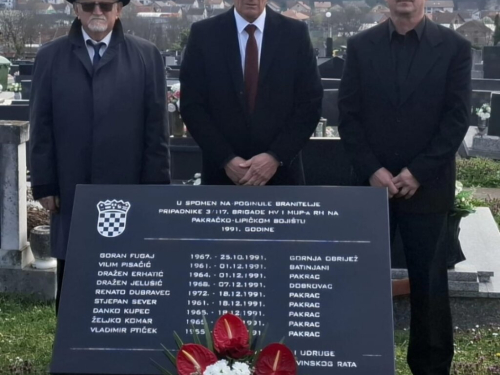 Zvonku Belji veliko priznanje Grada Pakraca