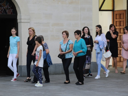 FOTO: Misa Uočnica povodom proslave Velike Gospe u župi Rama Šćit