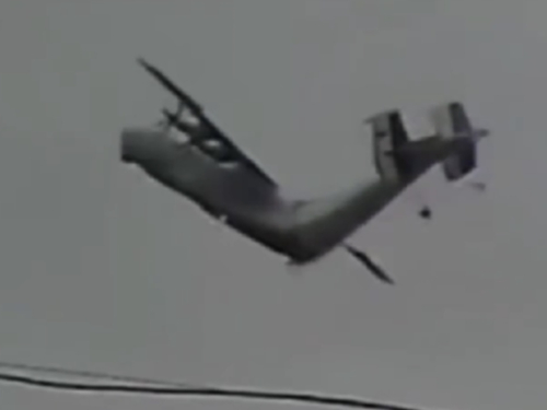 Snimljen pad golemog ruskog vojnog transportnog aviona