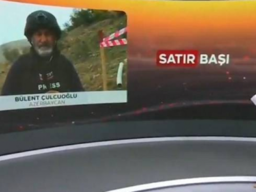Turski novinar dobio otkaz: ''Azerbajdžan napada mirno stanovništvo''