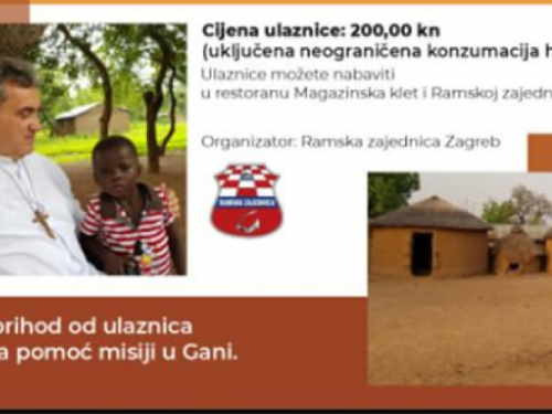 Ramska zajednica Zagreb organizira ''Dobrotvorni misijski ručak''