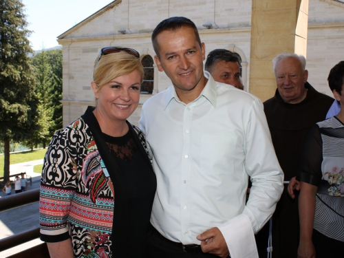 FOTO: Kolinda Grabar Kitarović u Rami