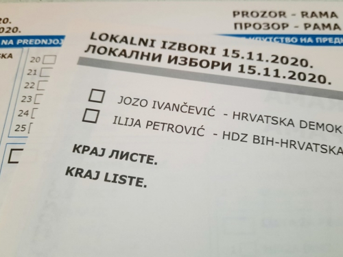 UŽIVO: Neslužbeni rezultati lokalnih izbora u općini Prozor-Rama