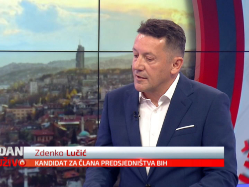 Lučić: ''Nemam primjedbi na rad HDZ-a BiH, nego na jednog čovjeka''