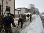 Oružane snage BiH angažirane na čišćenju snijega