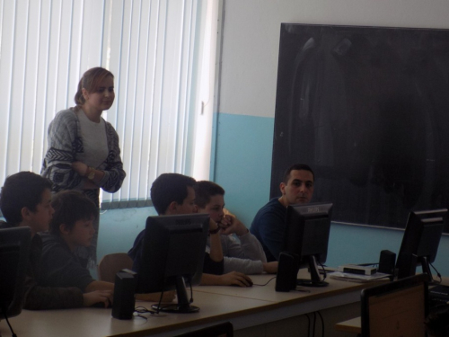 Sat kodiranja u osnovnoj školi u Prozoru