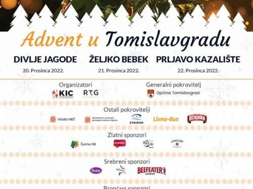 Advent u Tomislavgradu: 3 vrhunska izvođača za 3 nezaboravne koncertne večeri!