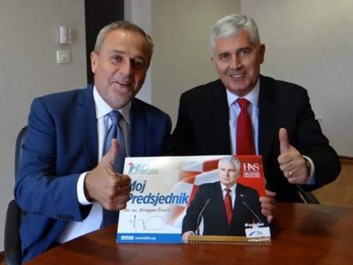 Milan Bandić iskazao potporu kandidatu dr. Draganu Čoviću