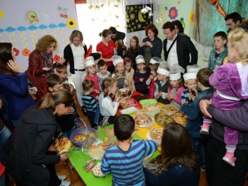 FOTO: I najmlađi u vrtiću "Ciciban" proslavili "Dane kruha"
