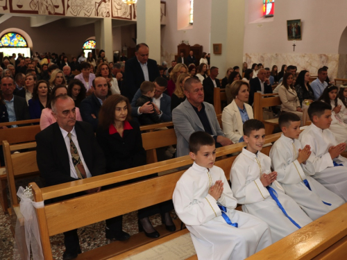 FOTO: Prva sveta Pričest u župi Rama-Šćit