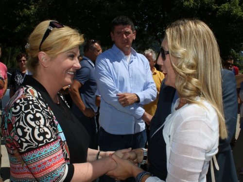 FOTO: Kolinda Grabar Kitarović u Rami