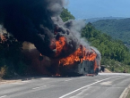 Izgorjeli autobus kod Imotskog je iz Širokog Brijega, vozio je 52 djece na ekskurziju