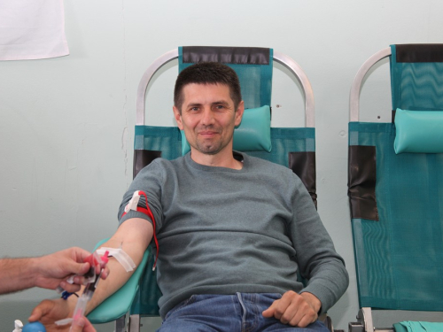 FOTO: Još jedna uspješna akcija darivanja krvi u Prozoru