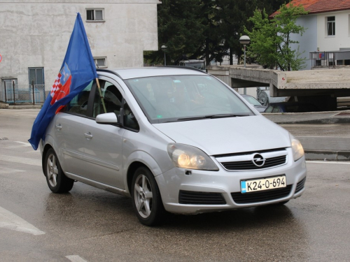 FOTO: Prosvjedna vožnja građana Prozora - Rame