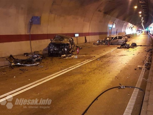 Zatvoren tunel Sveti Ilija, poginula jedna osoba