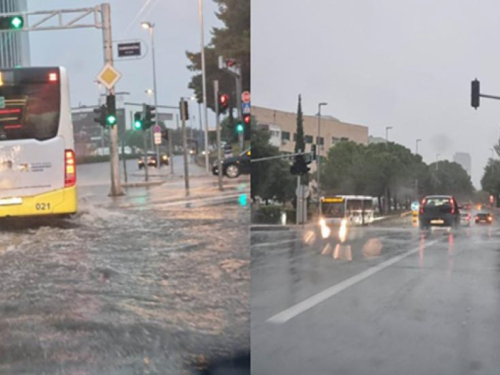 Snažno nevrijeme pogodilo Split, poplavile ceste