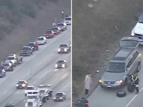Bizaran incident dogodio se na autocesti 405 u blizini Los Angelesa