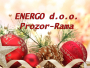 Božićna čestitka: Energo d.o.o. Prozor-Rama