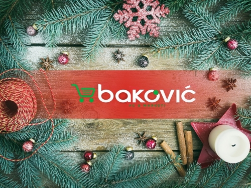 Božićna čestitka: Baković PC & Marketi