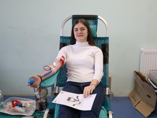 FOTO: Održana akcija dobrovoljnog darivanja krvi u Prozoru