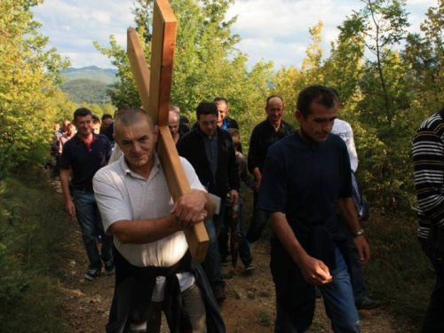 Dario Kordić na proslavi Dana 3. bojne brigade Rama na Uzdolu