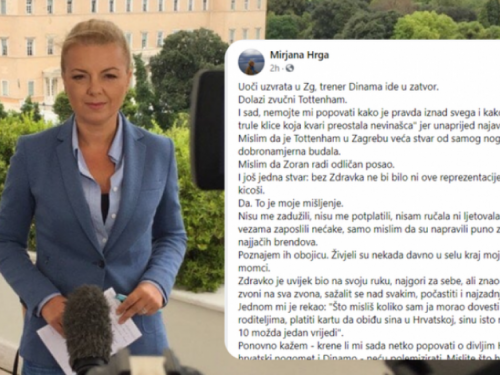 Mirjana Hrga brani braću Mamić: Nemojte mi popovati, neću polemizirati