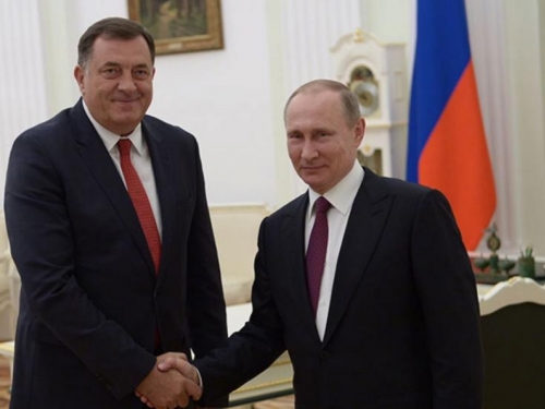 Putin poželio Dodiku sreću na izborima u listopadu