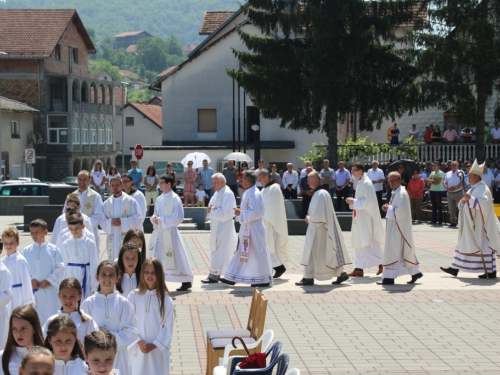 FOTO: Vanjska proslava patrona župe Prozor