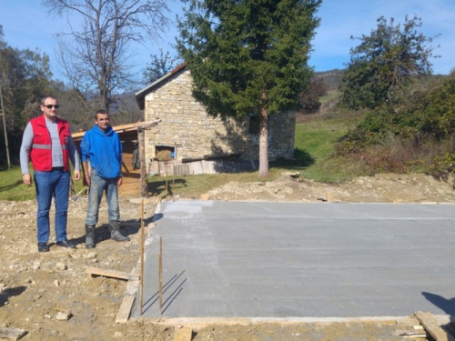 Započela izgradnja kuće obitelji Budim sa Uzdola