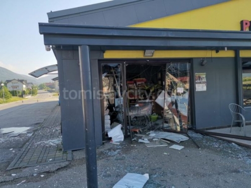 Kupres: Eksplozivom raznijeli bankomat