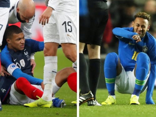 PSG se istu večer ozlijedili Neymar i Mbappe