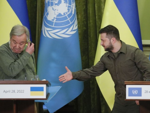 Zelenski odbija primiti glavnog tajnika UN-a