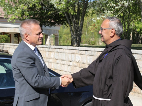 Zvonko Milas posjetio Franjevački samostan Rama-Šćit