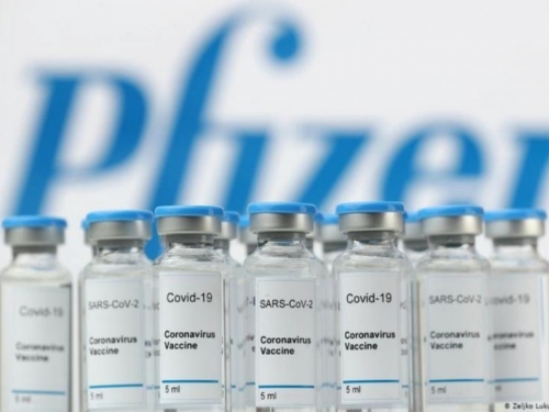 Stiže 24.300 doza cjepiva Pfizer