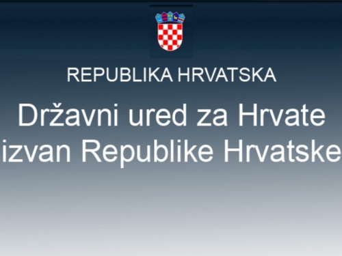 Ured za Hrvate izvan RH poziva hrvatsko iseljeništvo na natječaj vrijedan 2,4 milijuna kuna
