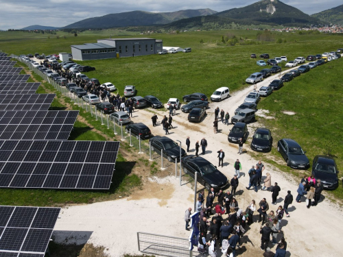 ​FOTO: Na Kupresu otvorena fotonaponska elektrana BAN