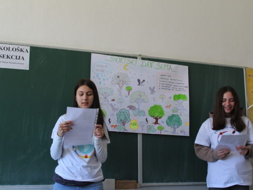FOTO: U Prozoru održana edukativna radionica o važnosti šuma