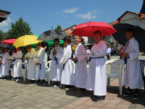 FOTO: Vanjska proslava patrona župe Prozor