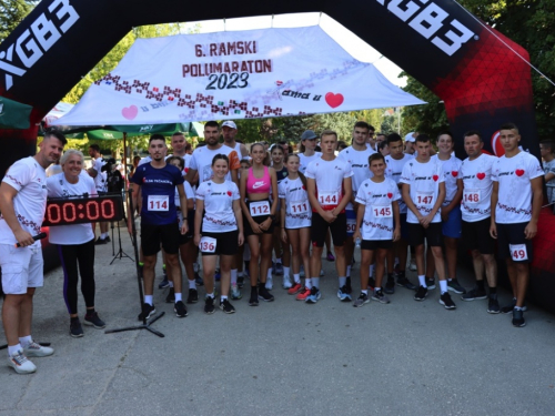 FOTO: Održan 6. Ramski polumaraton