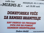 Donatorska večer za ramske branitelje