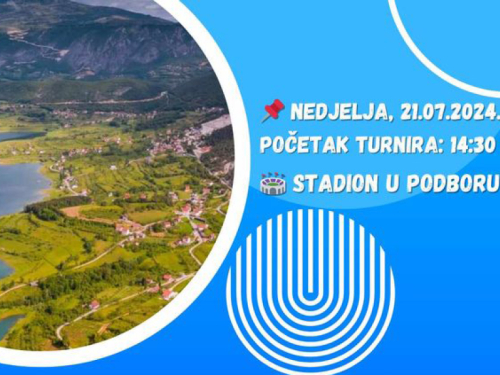 NAJAVA: Malonogometni turnir mjesnih zajednica u Podboru