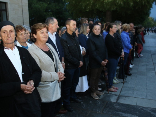 FOTO: Misa Uočnica povodom proslave Male Gospe na Šćitu