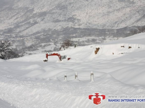 FOTO: Prisjetite se snježnog nevremena u Prozoru-Rami na današnji dan 2012.