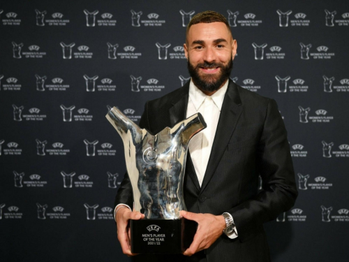 Benzema najbolji igrač Europe, Modrić u prvih pet