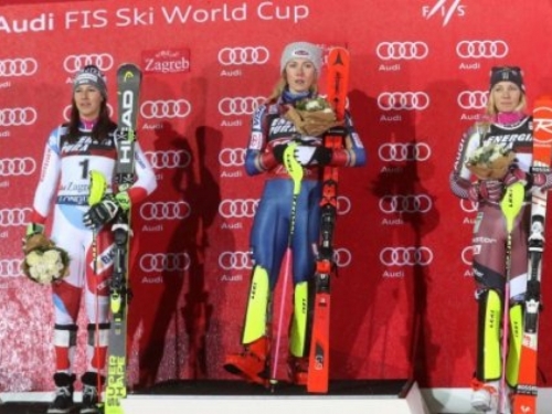 Amerikanka Shiffrin pobjednica zagrebačkog slaloma