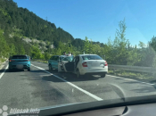 Sudar tri automobila u Jablanici, promet ide naizmjenično