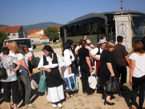 FOTO: Ramci hodočastili svojoj Gospi u Sinj